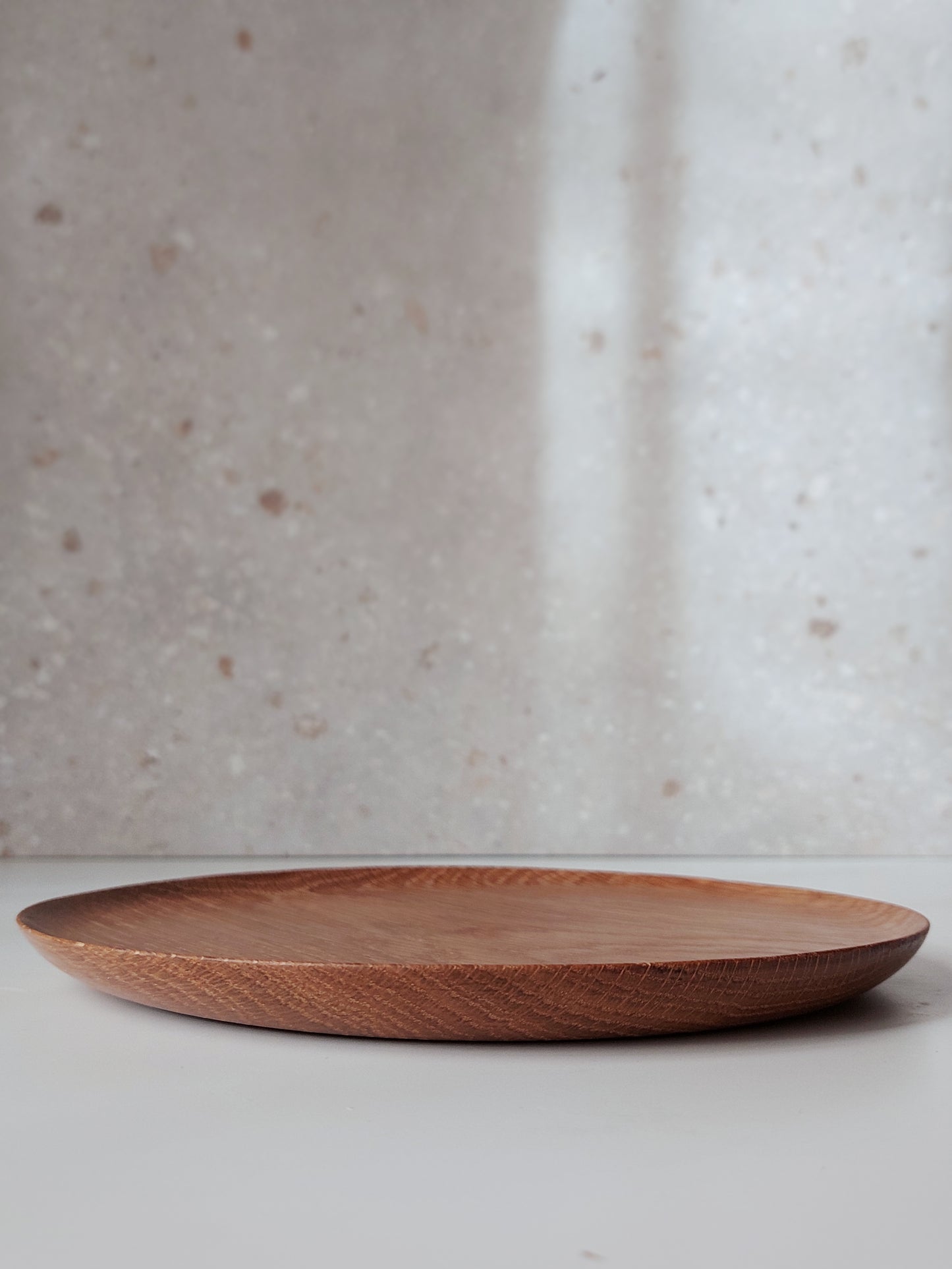 A10 Plato de madera de Roble Americano