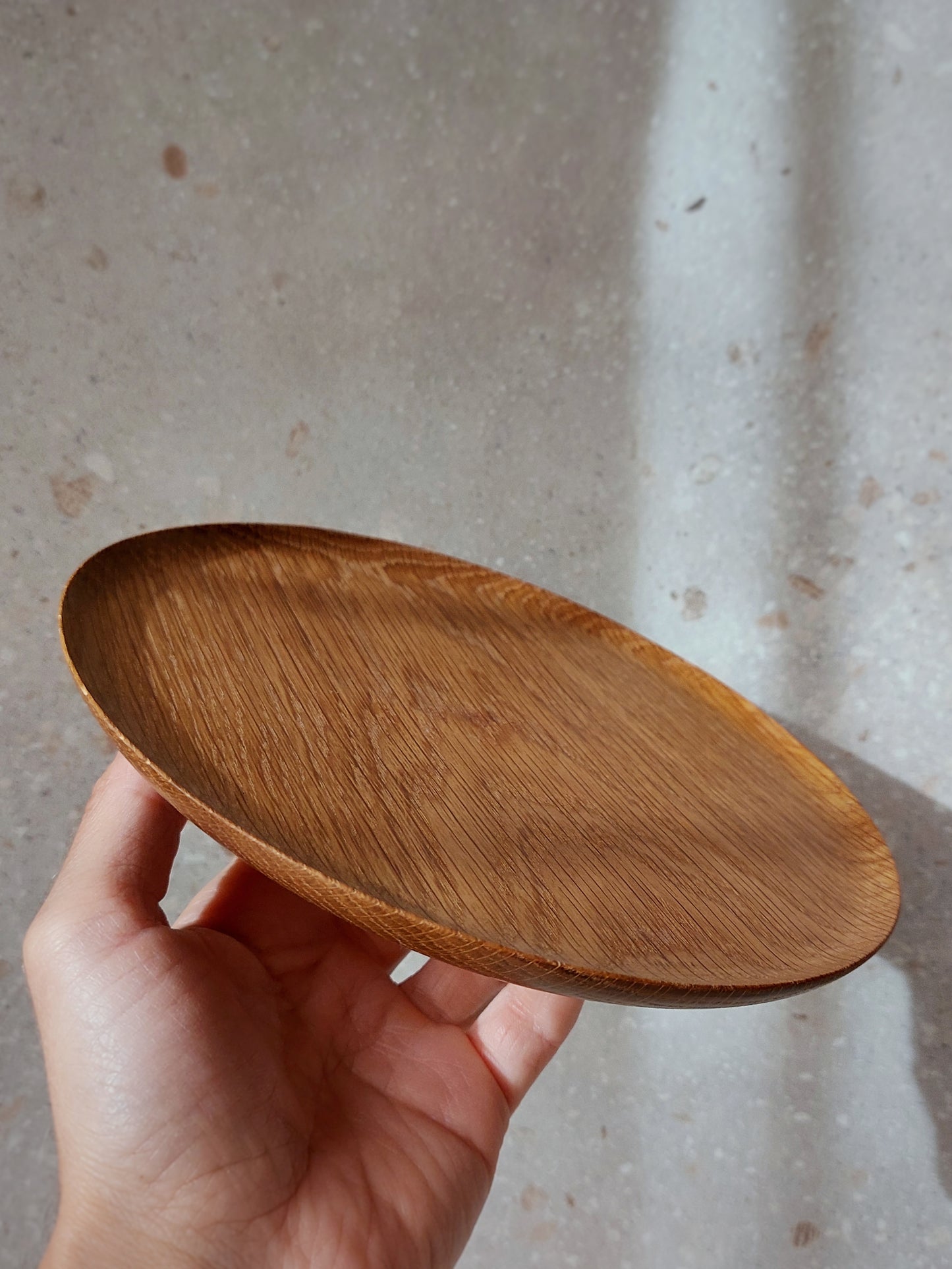 A10 Plato de madera de Roble Americano