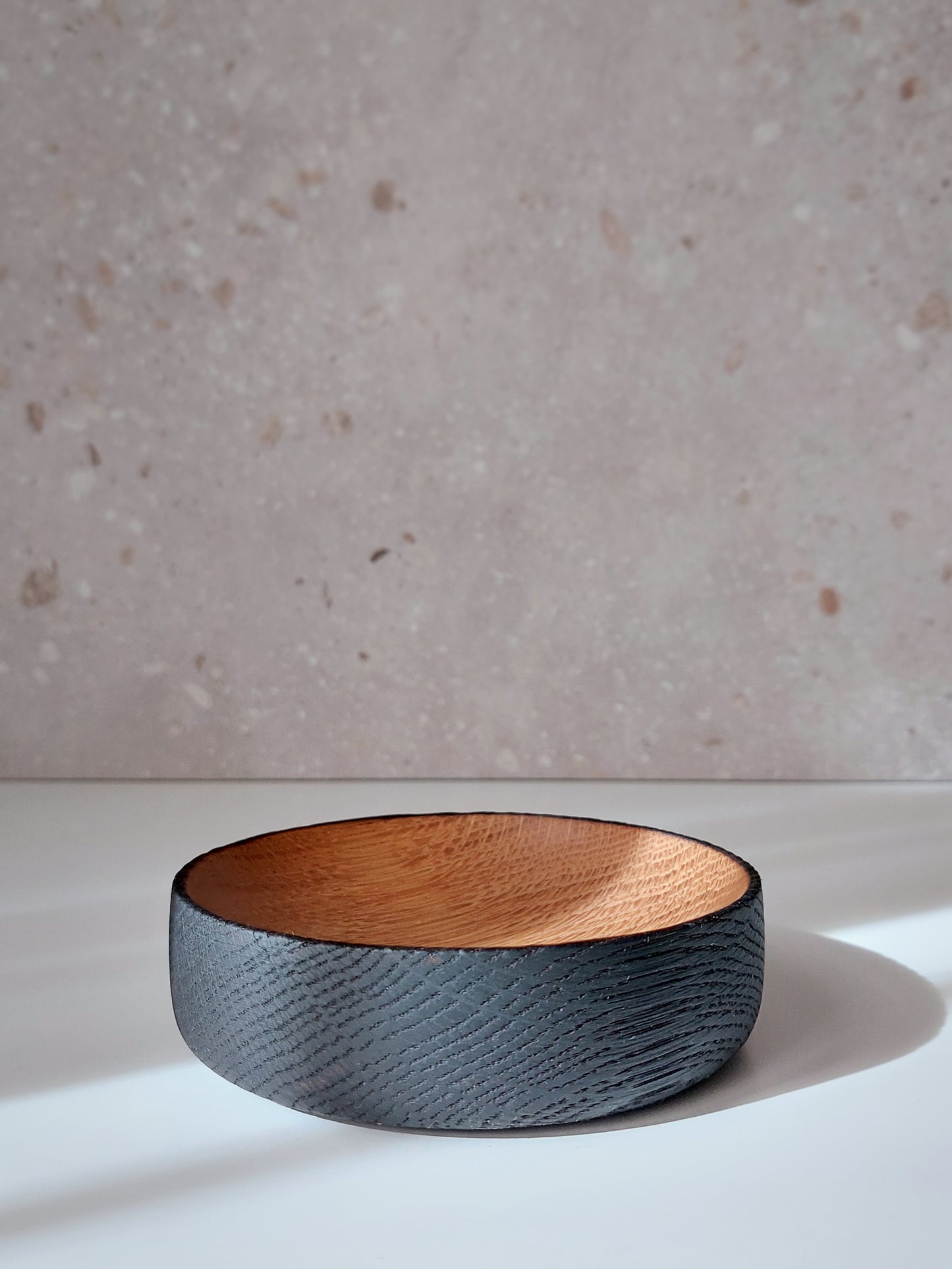 A12 Small American Oak Wood Bowl