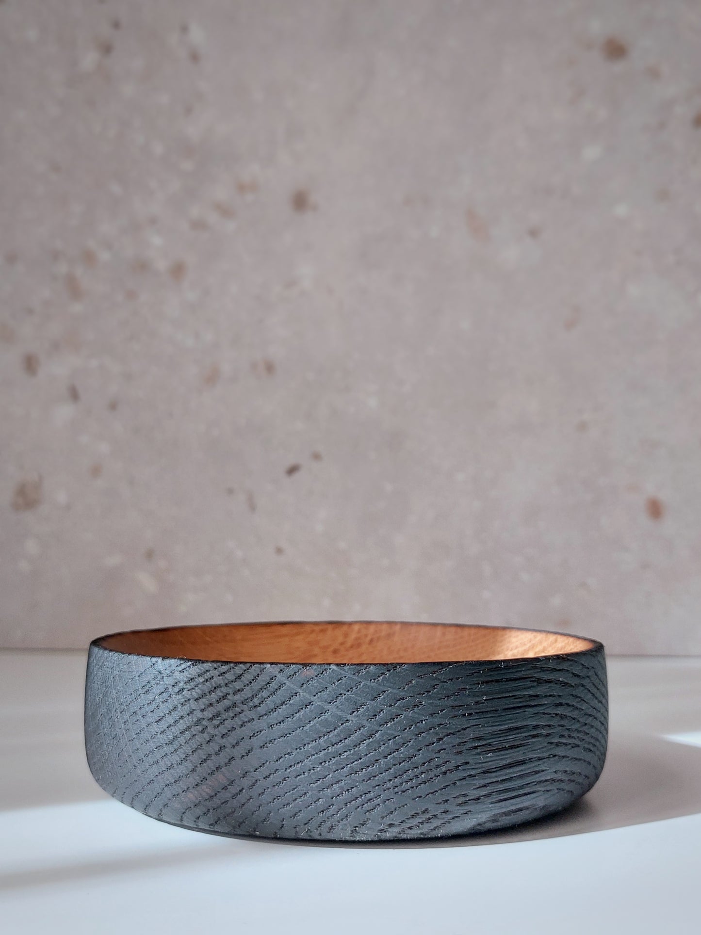 A12 Small American Oak Wood Bowl