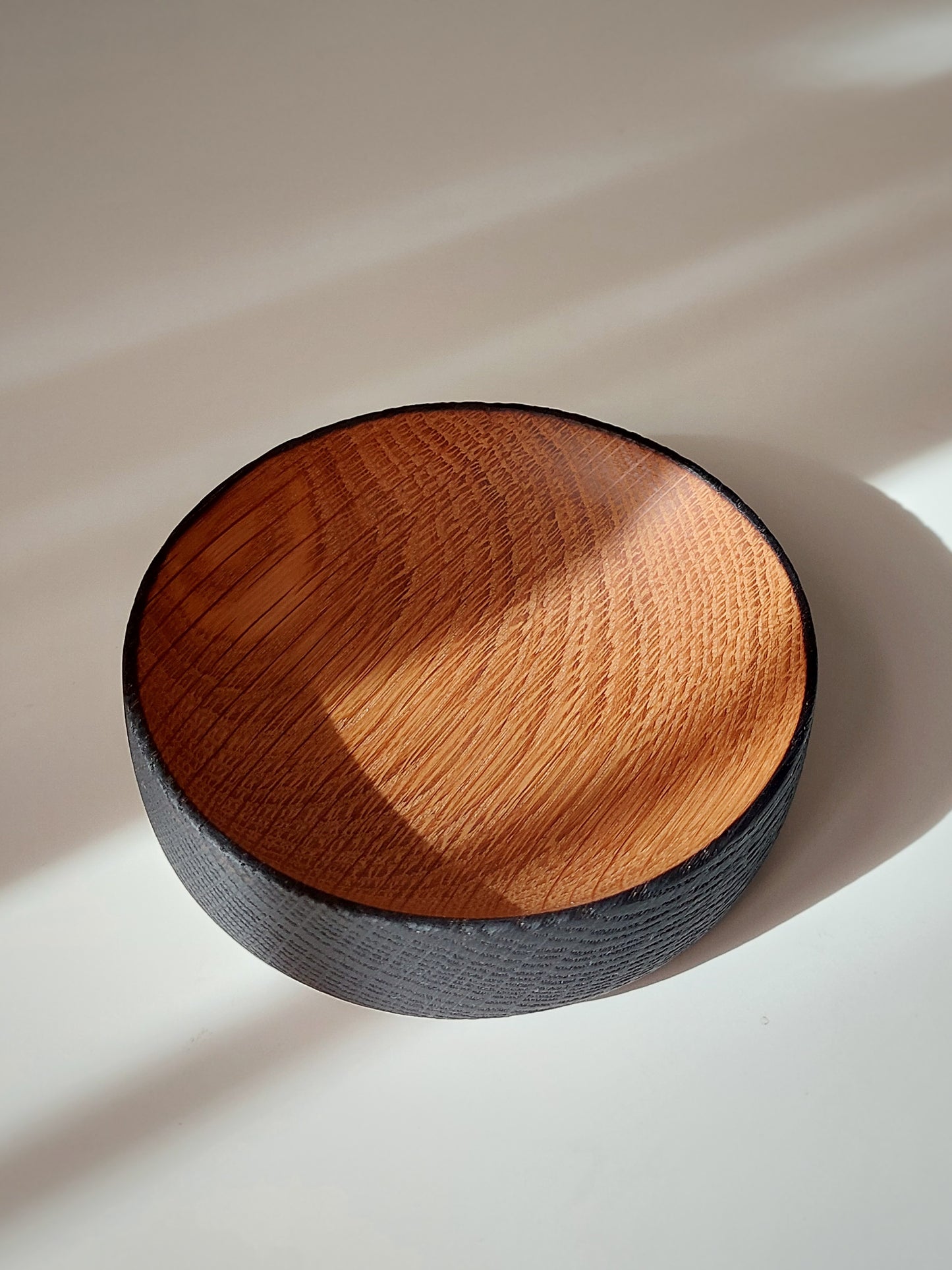 A12 Small American Oak Wood Bowl