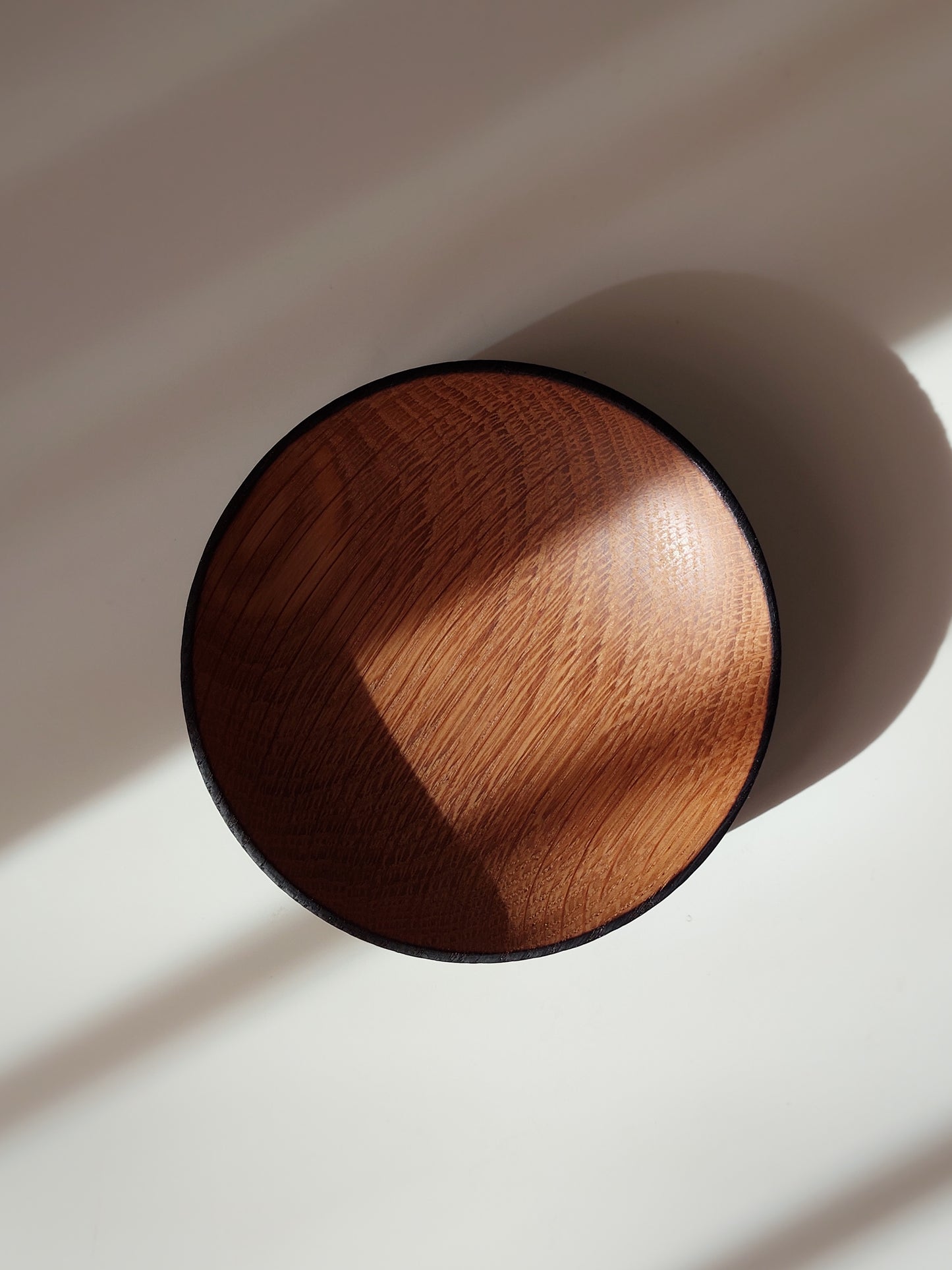 A12 Small American Oak Wood Bowl