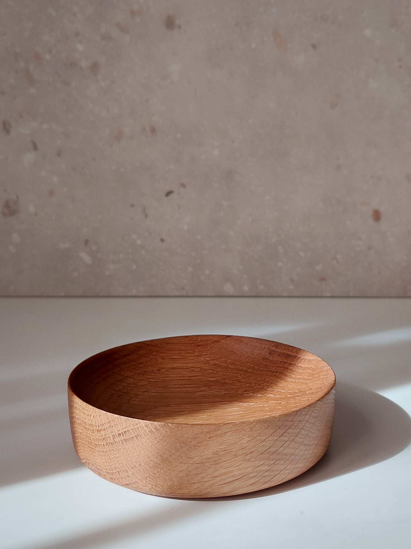 A14 Small American Oak Wood Bowl