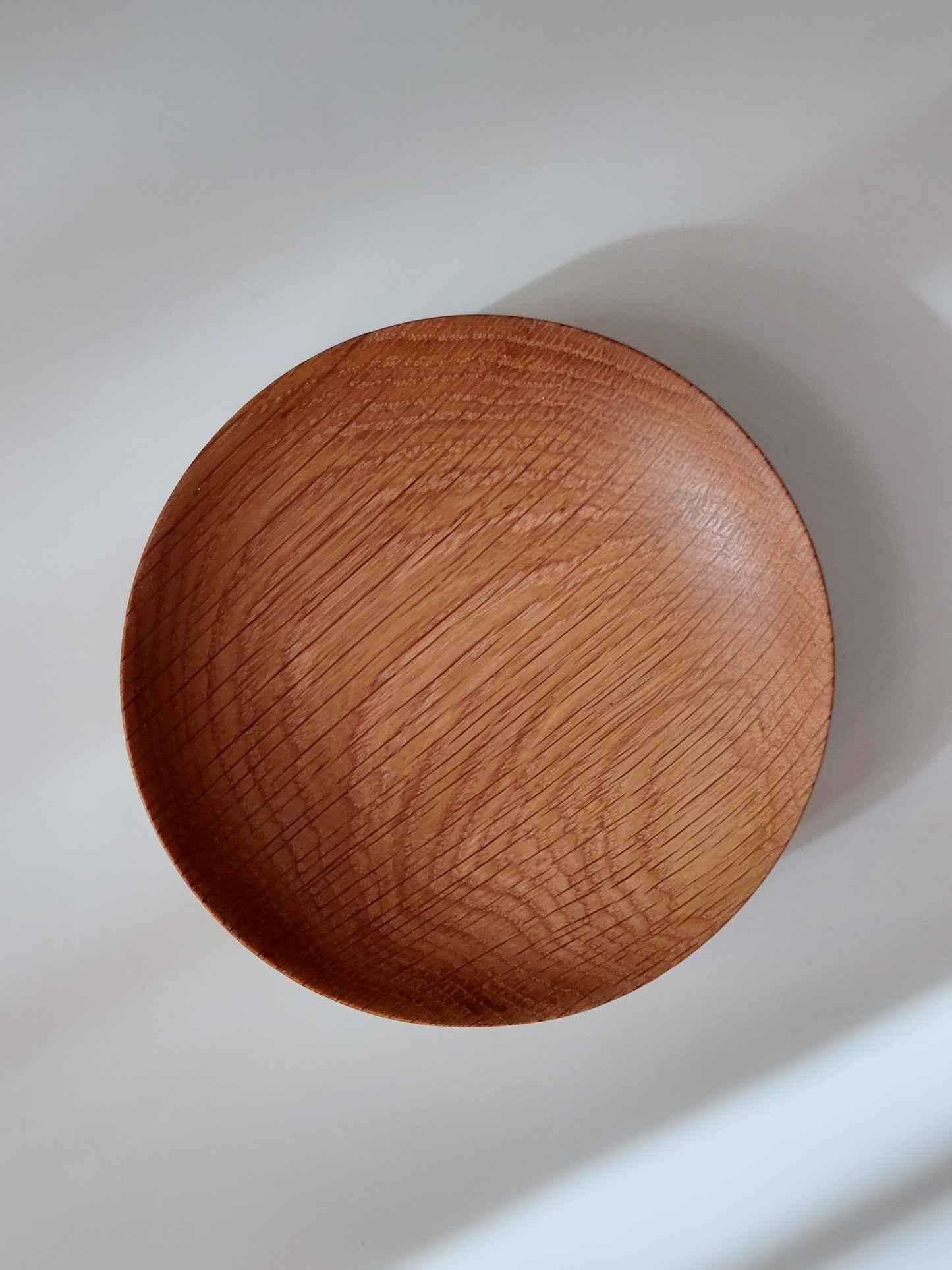 A14 Small American Oak Wood Bowl
