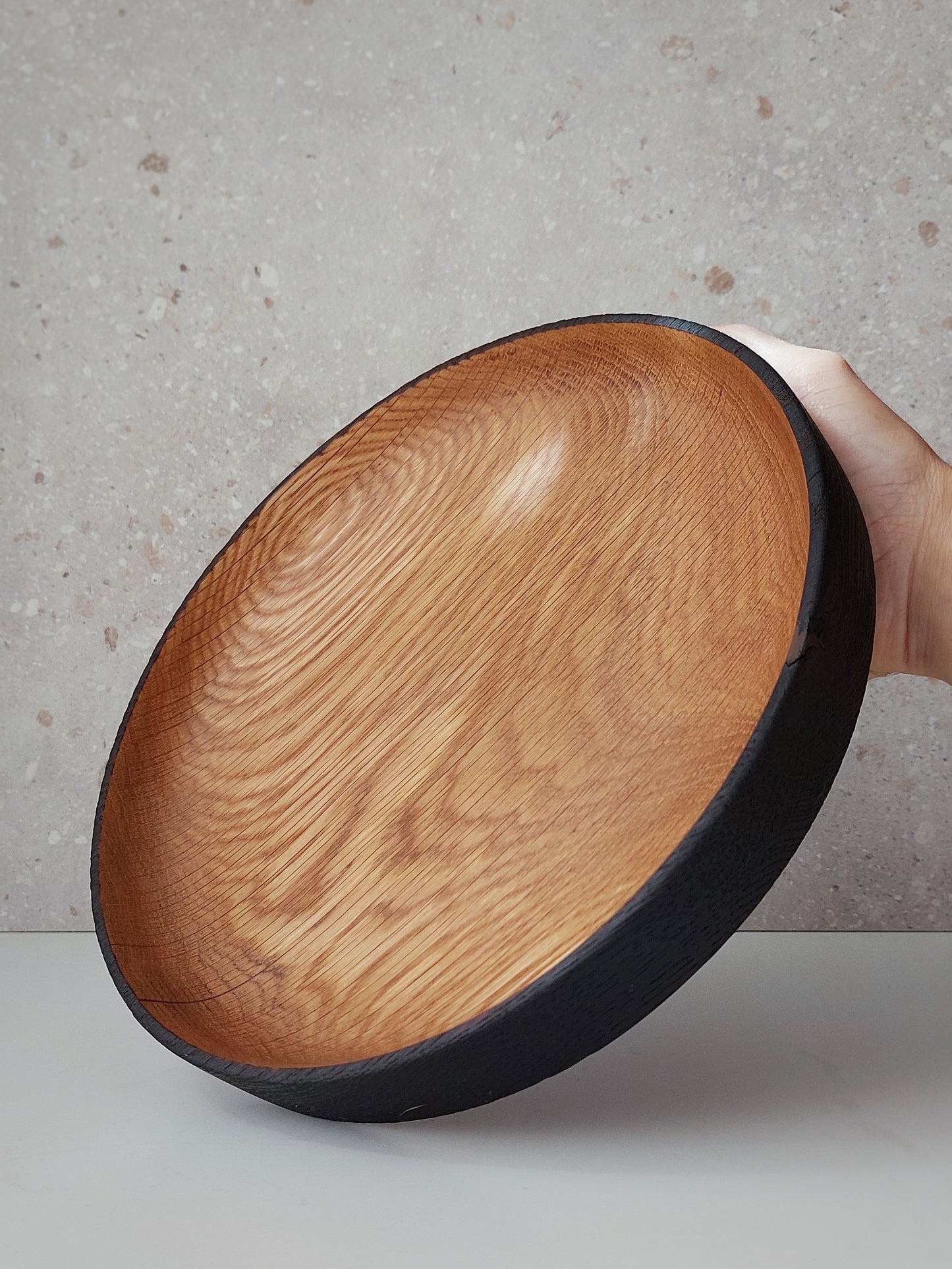 A16 American Oak Wood Tray