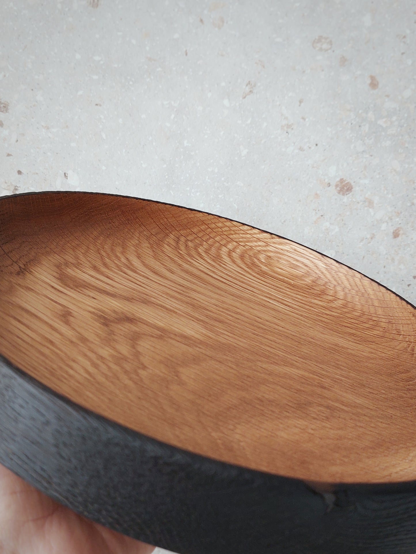 A16 American Oak Wood Tray