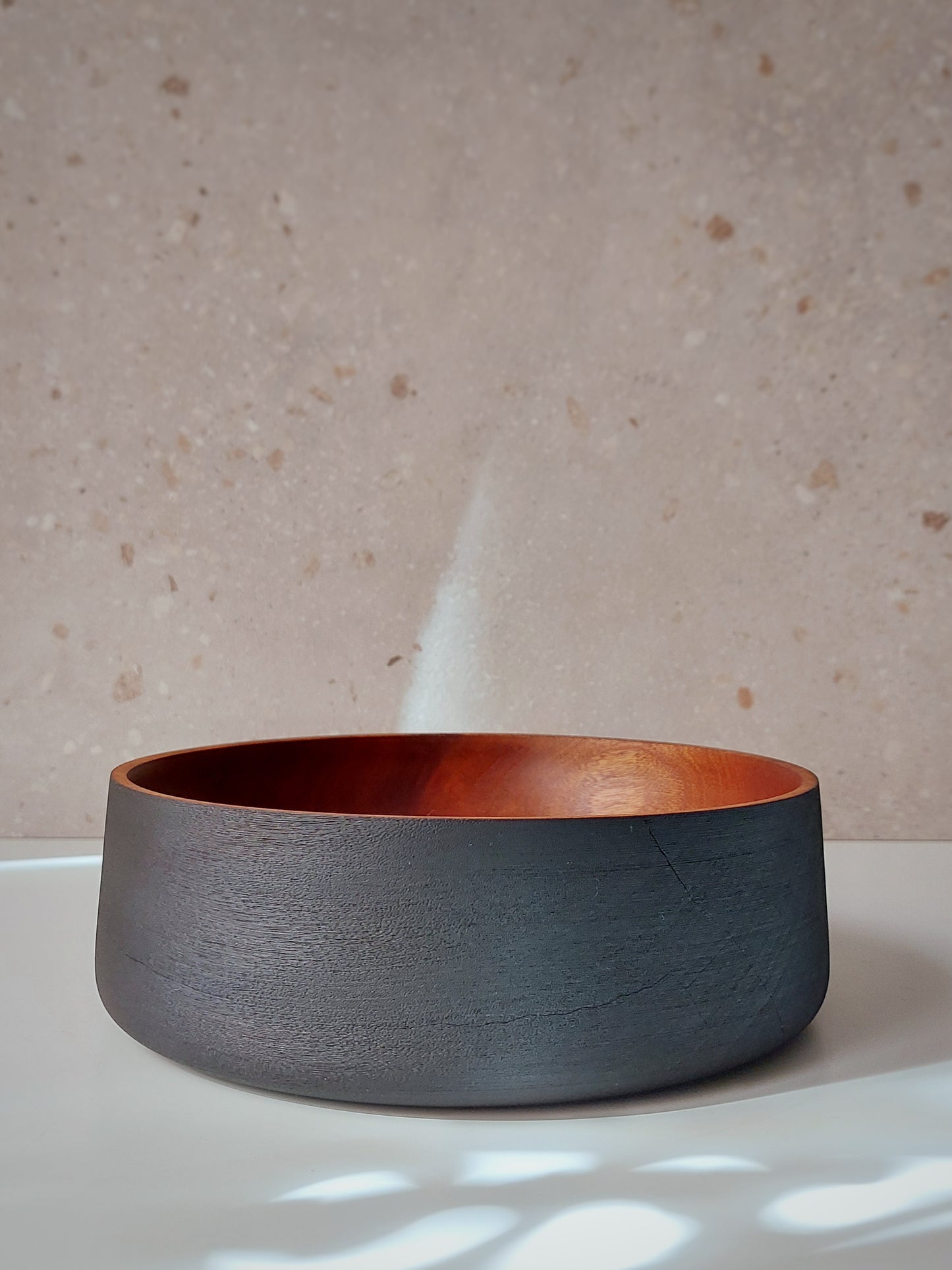 A19 Sapele wood centerpiece