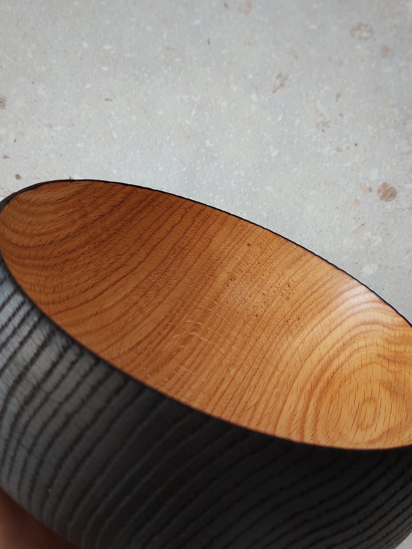 A05 Cuenco de madera de Roble Europeo