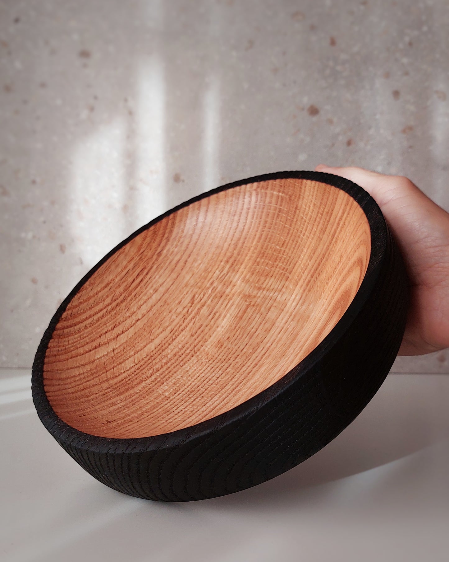 A36 European Oak Wood Bowl