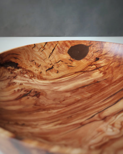 A33 Olive wood centerpiece