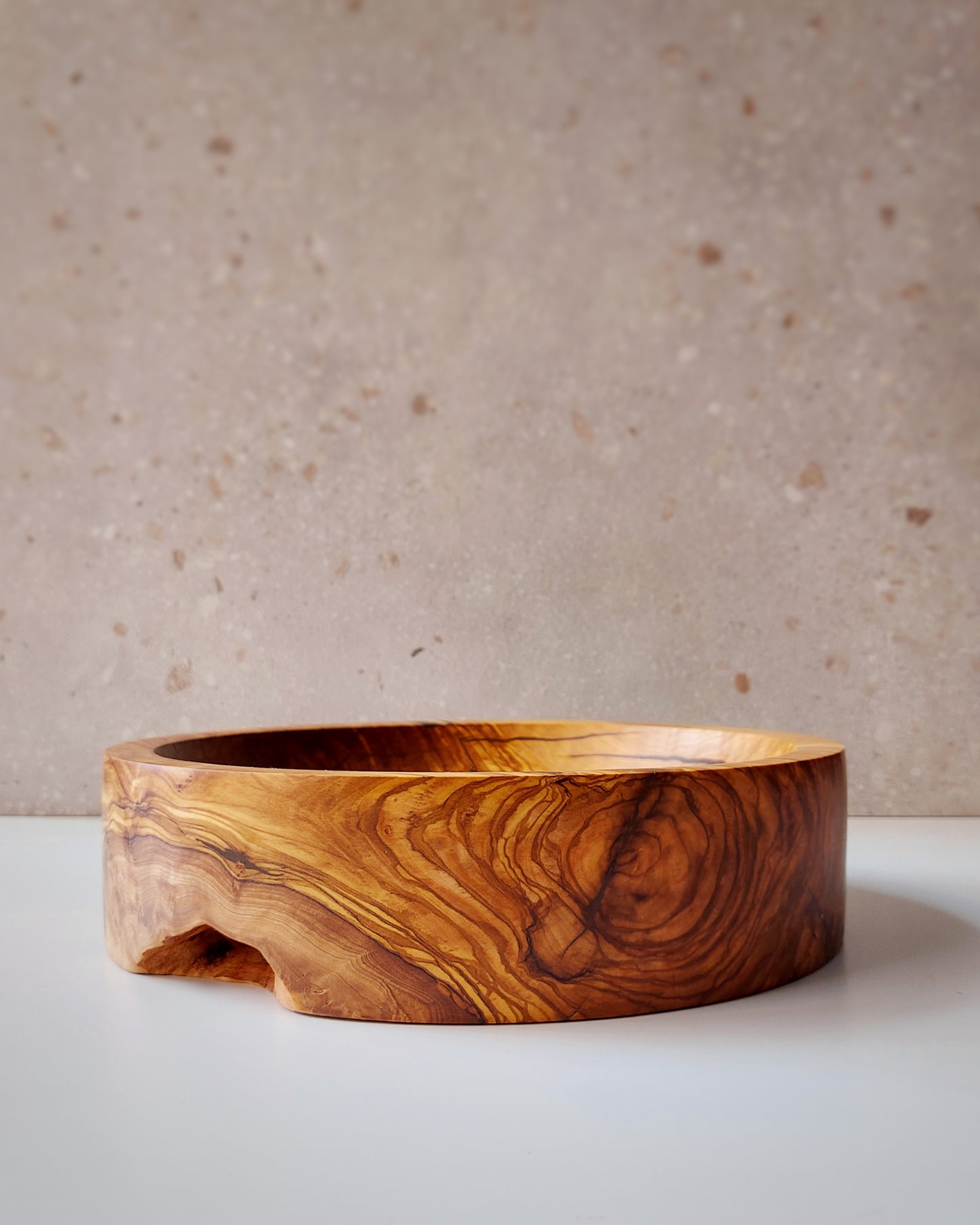 A45 Spanish Olive Wood Centerpiece