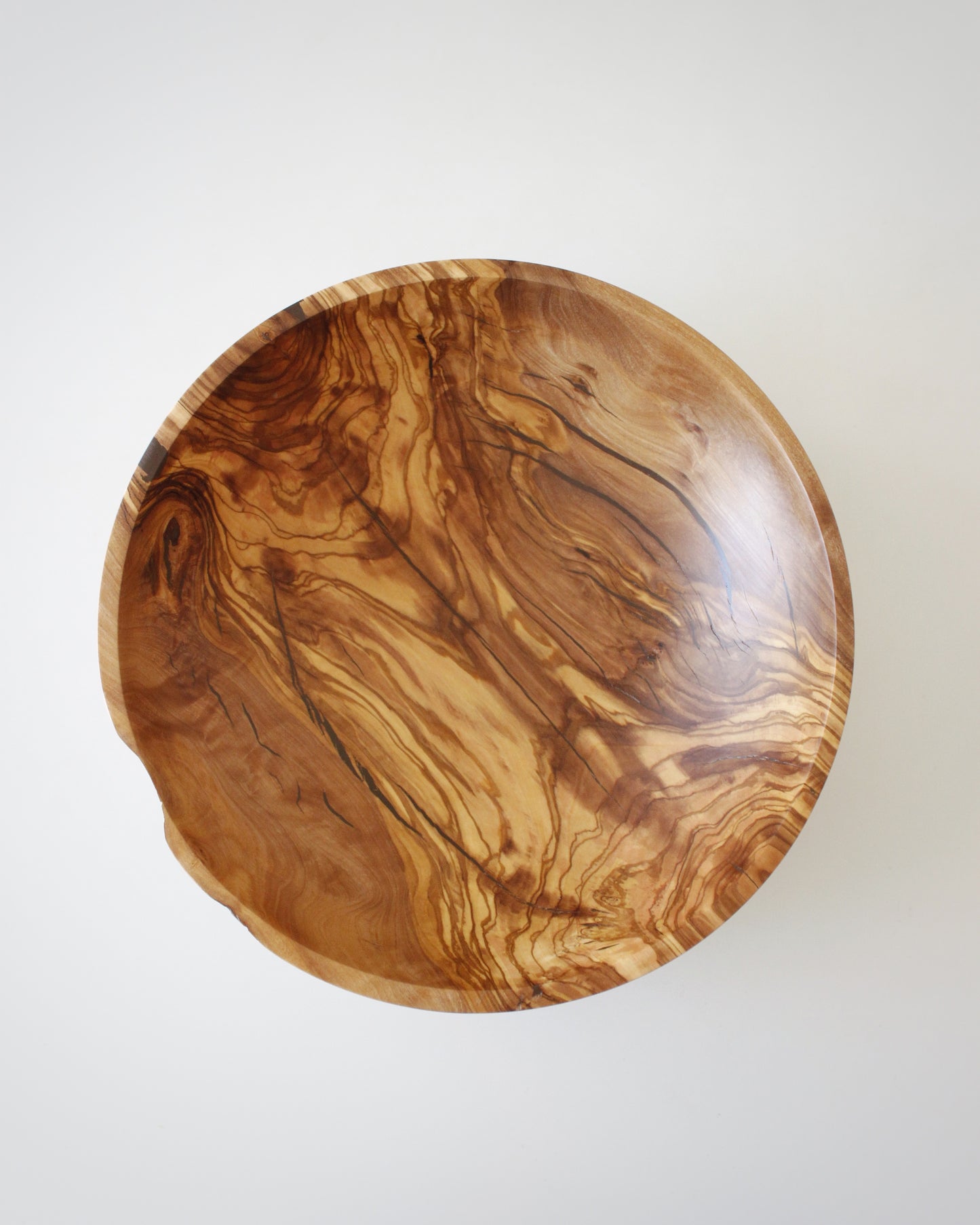 A120 Spanish Olive Wood Centerpiece