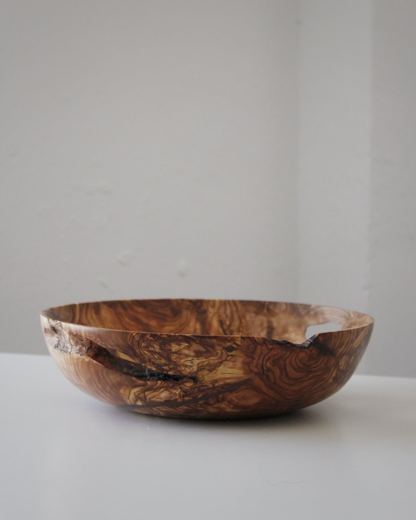 A124 Spanish Olive Wood Centerpiece