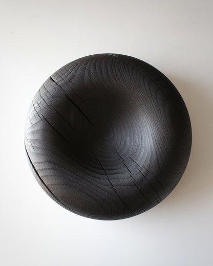 A211 Charred White Beech Wood Centerpicece