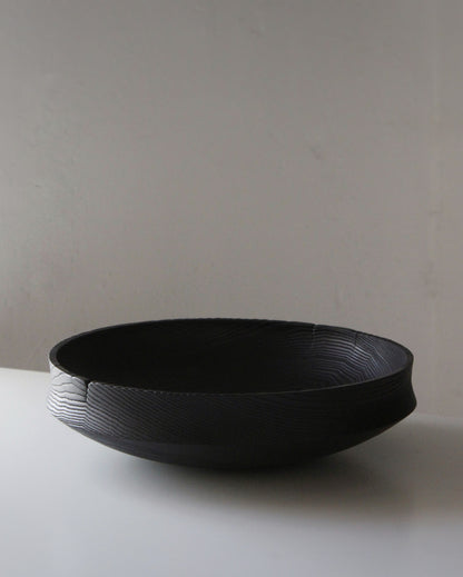 A235 Ash wood centerpiece with Yakisugui finish