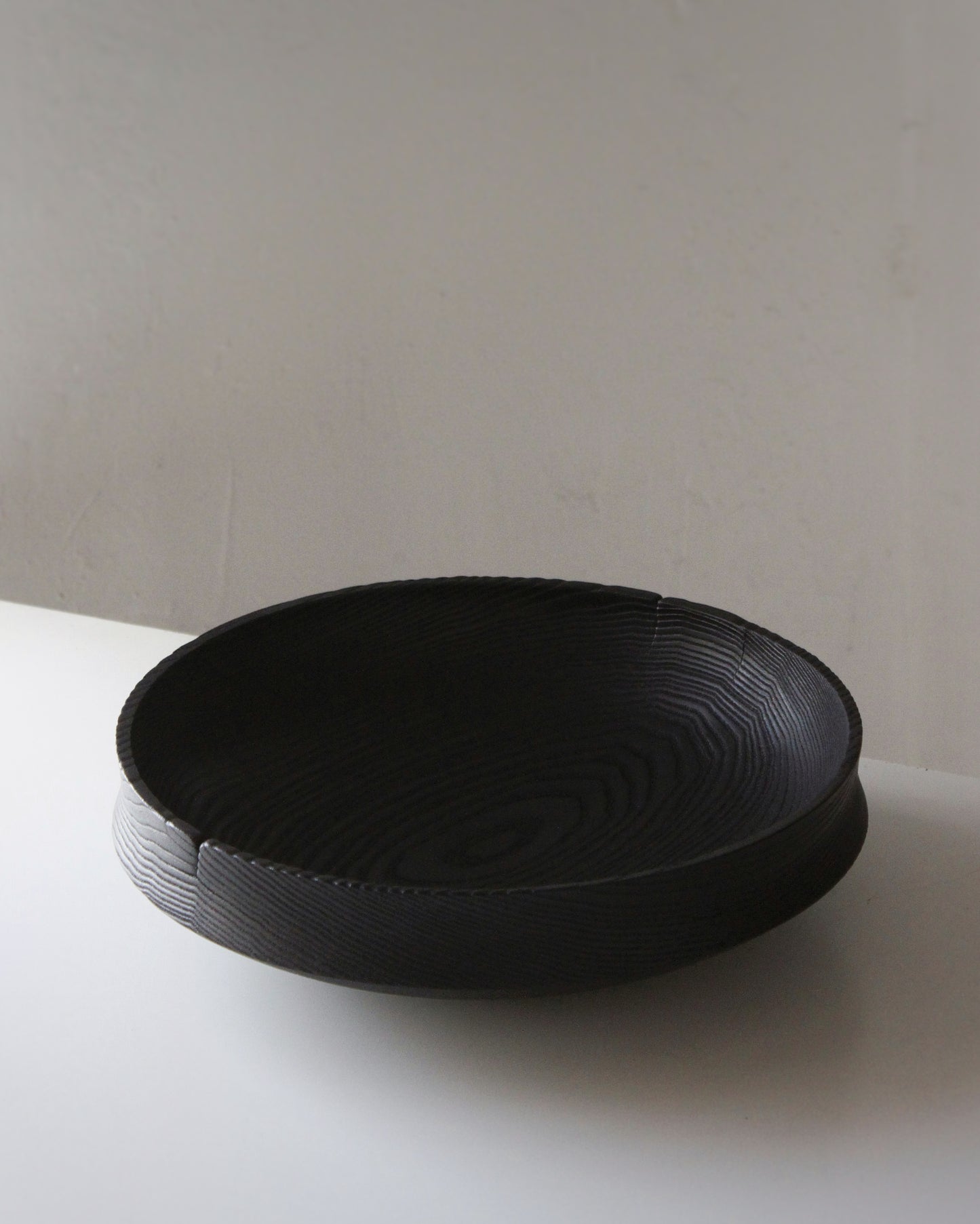 A235 Ash wood centerpiece with Yakisugui finish