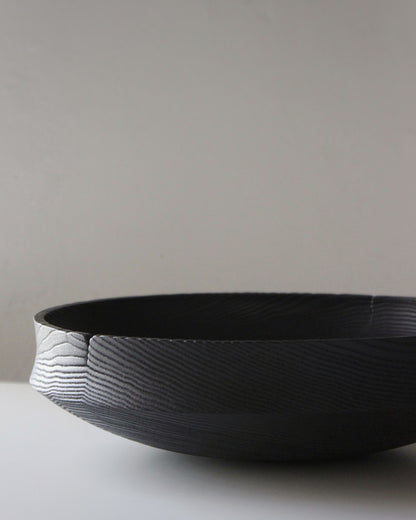 A235 Ash wood centerpiece with Yakisugui finish