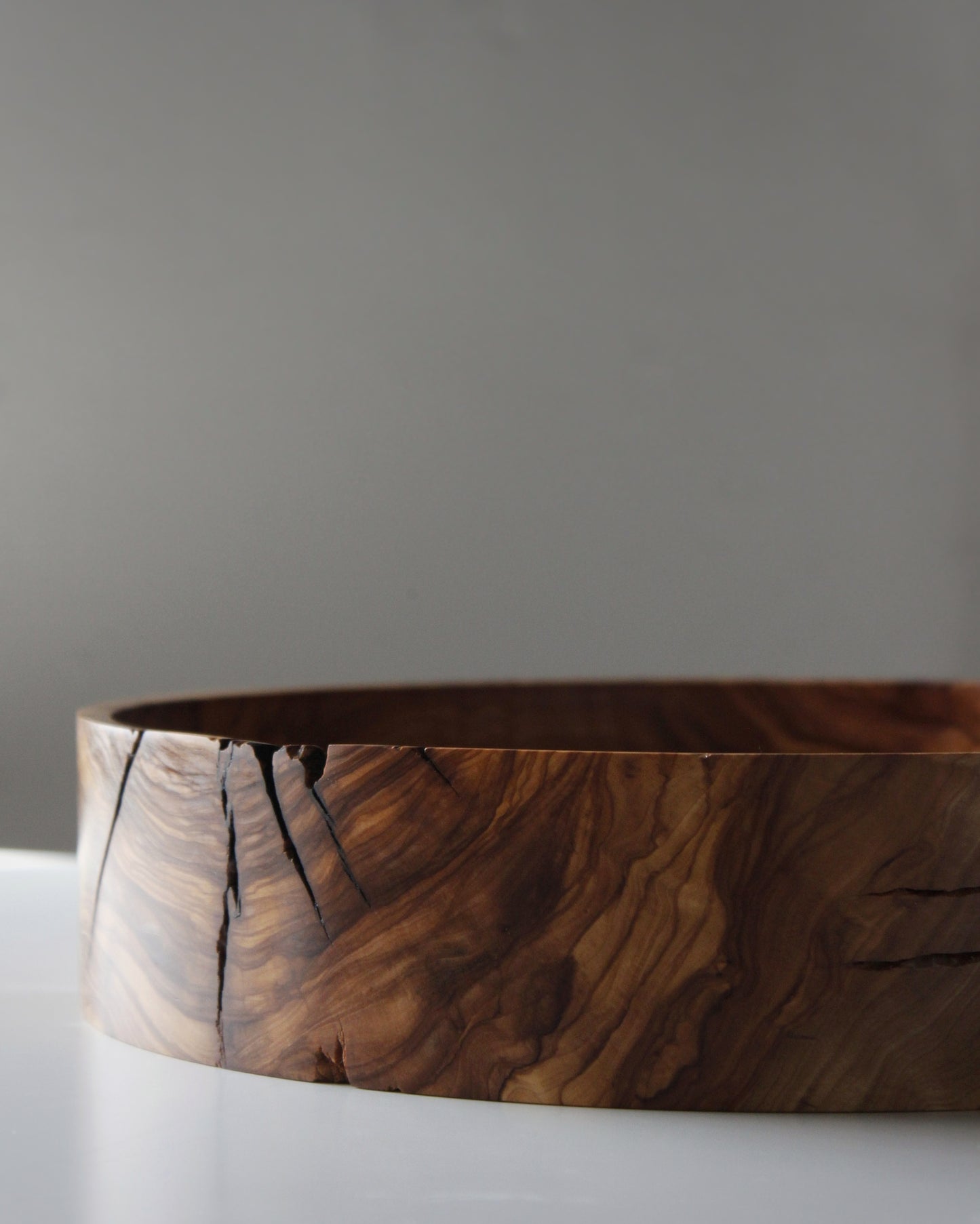 A209 Spanish Olive Wood Centerpiece