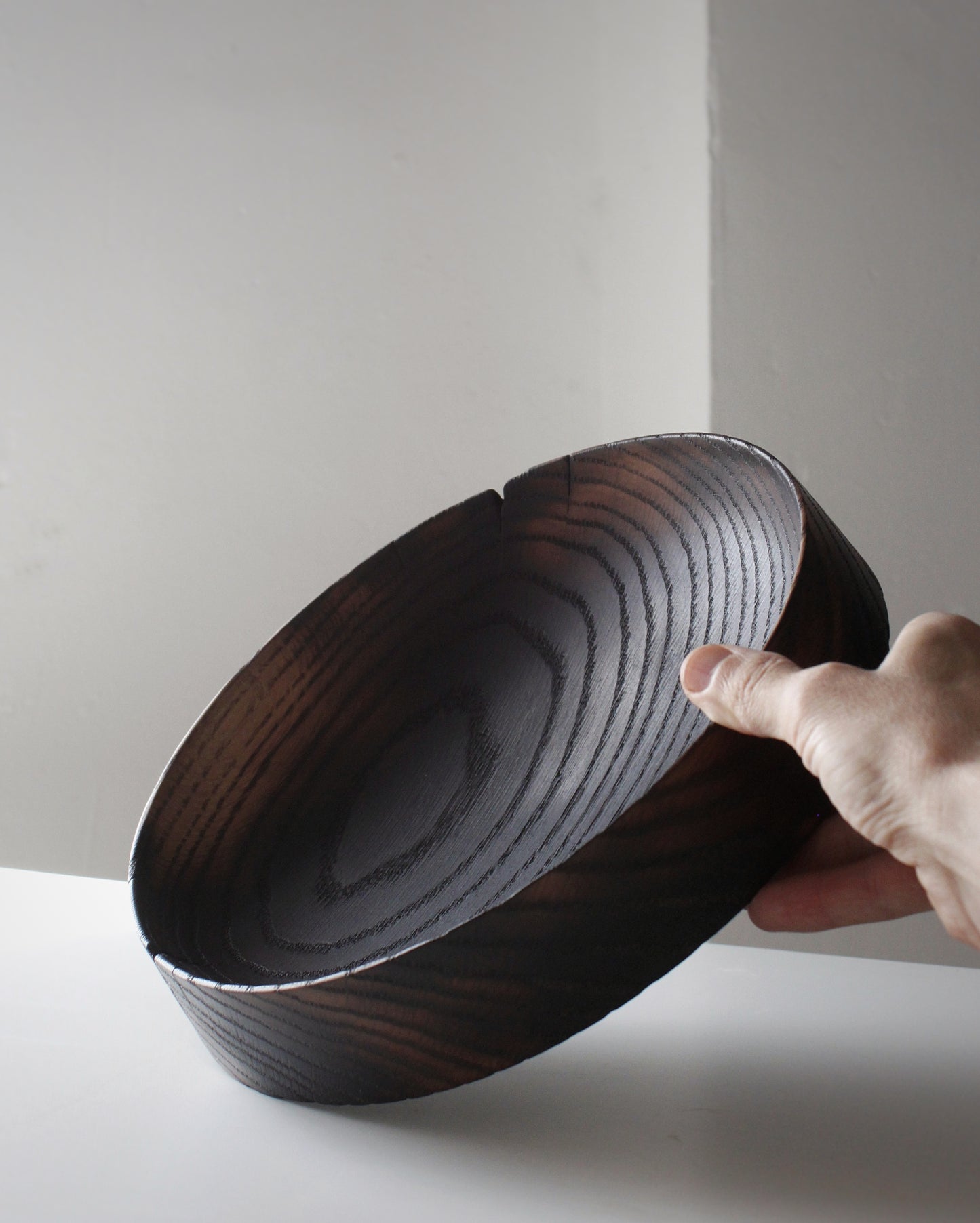 A234 Aged European Oak Wood Centerpiece