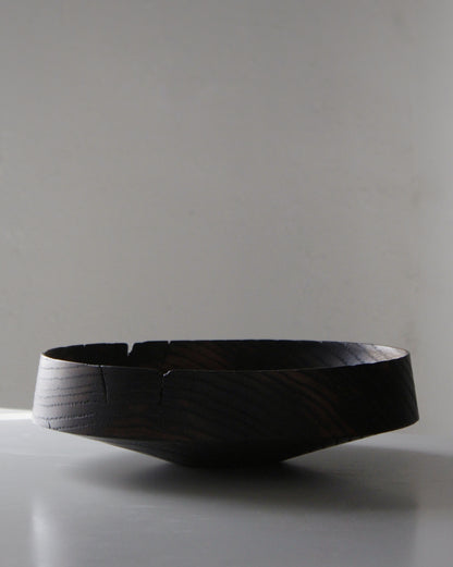 A234 Aged European Oak Wood Centerpiece