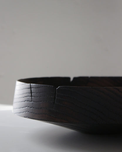 A234 Aged European Oak Wood Centerpiece