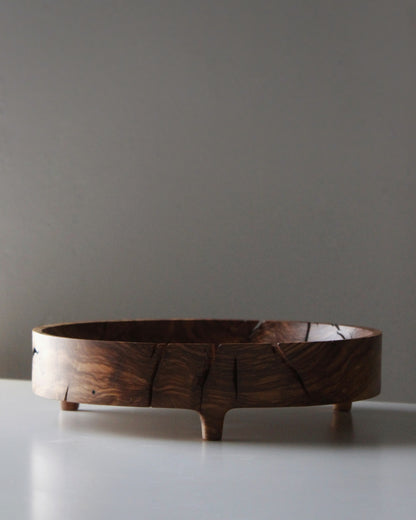 A217 Spanish Olive Wood Centerpiece