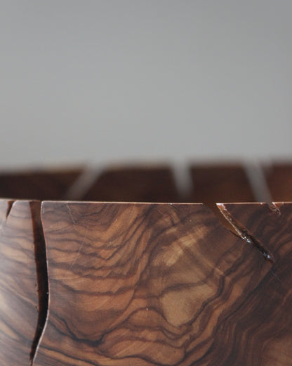 A217 Spanish Olive Wood Centerpiece