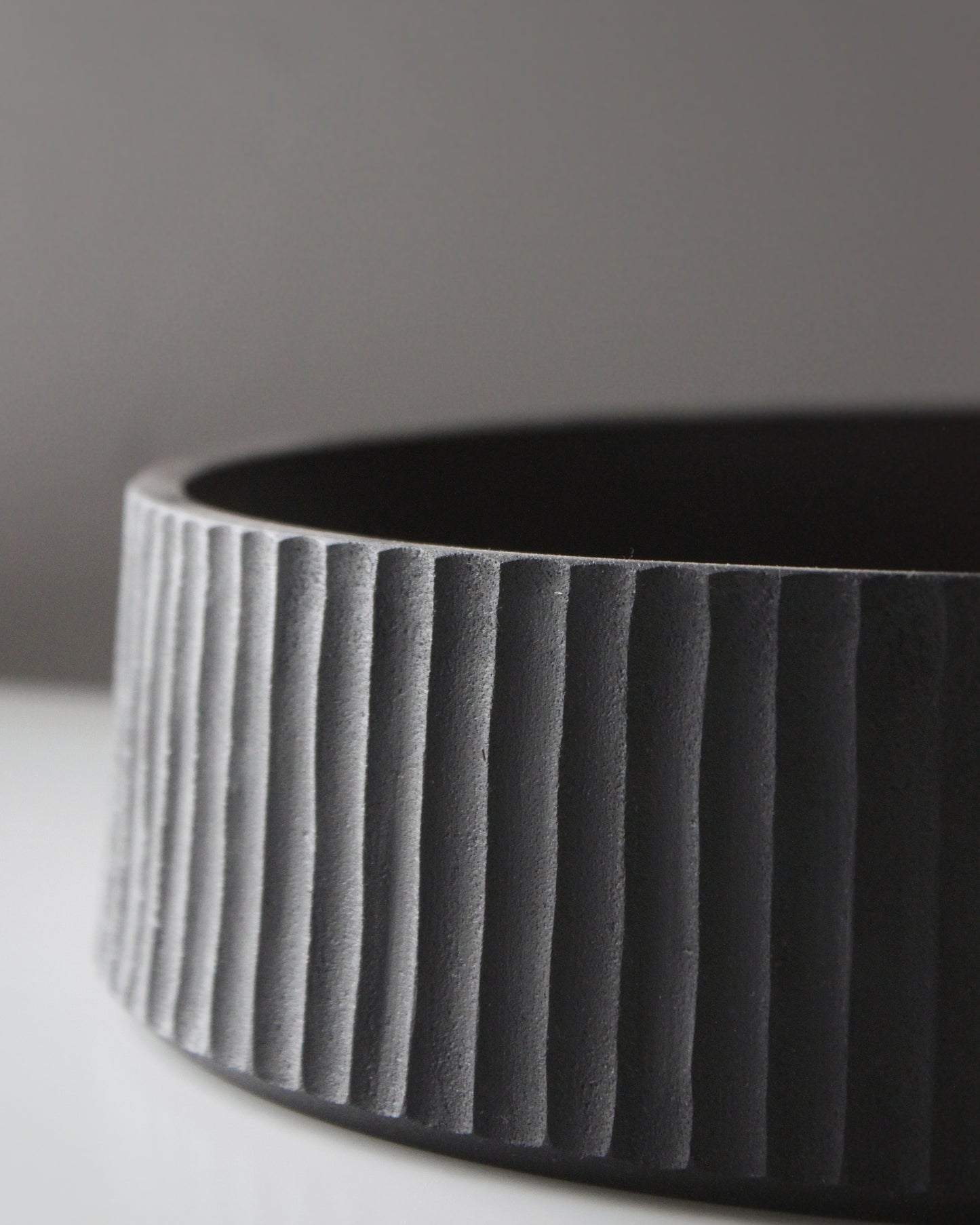 A214 Textured Ebonized Sapele Wood Center