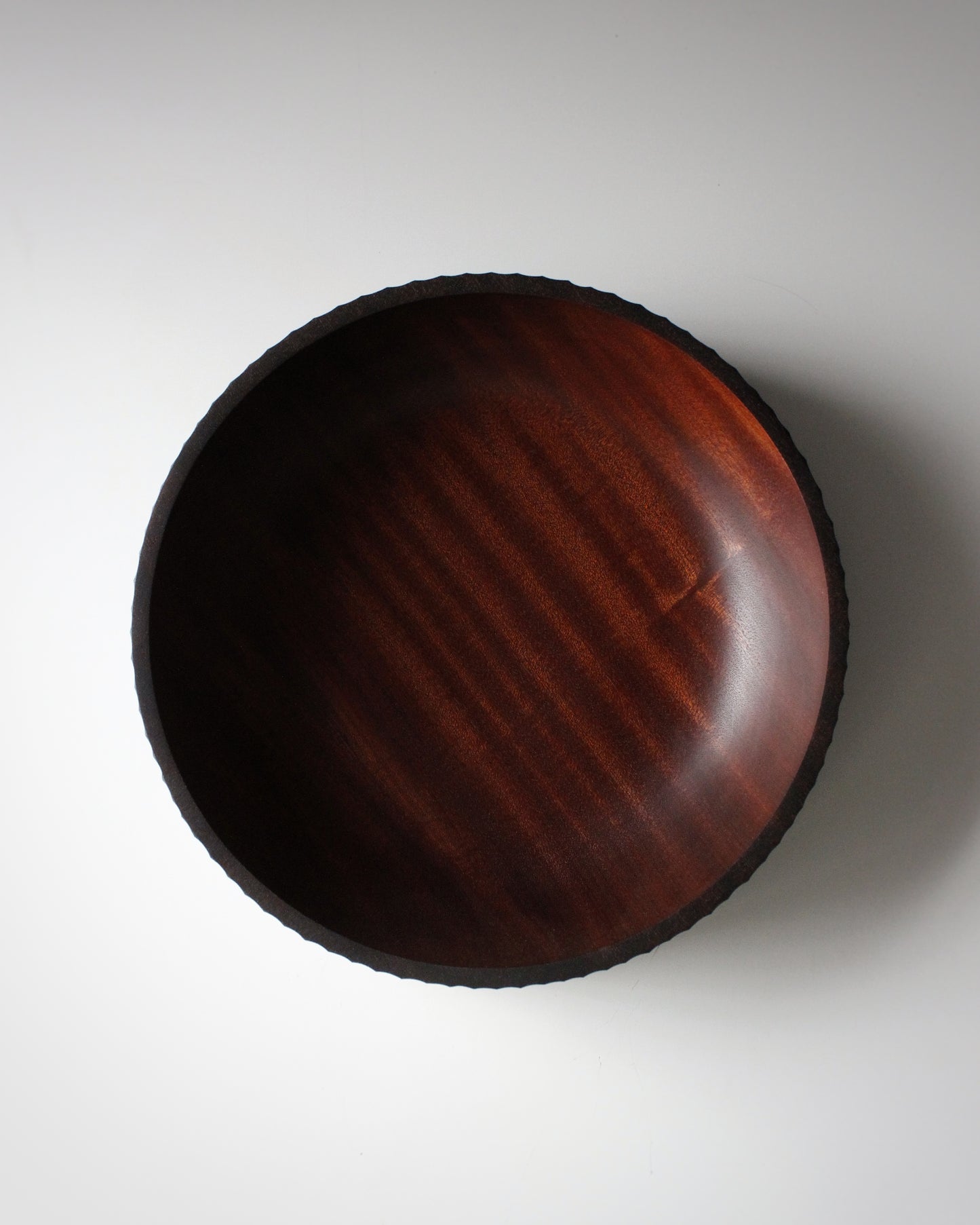A214 Textured Ebonized Sapele Wood Center