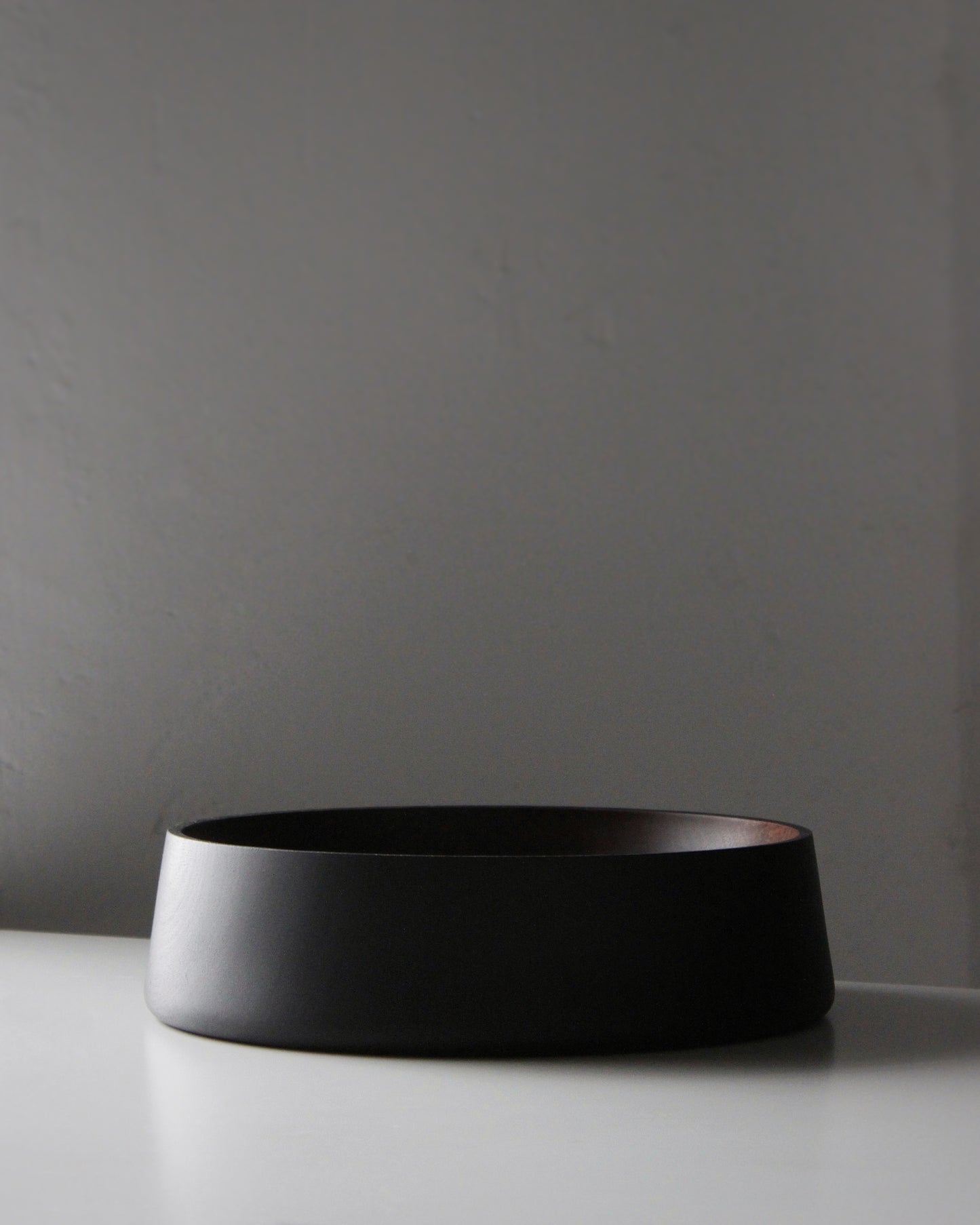 A208 Ebonized Sapeli Wood Centerpiece