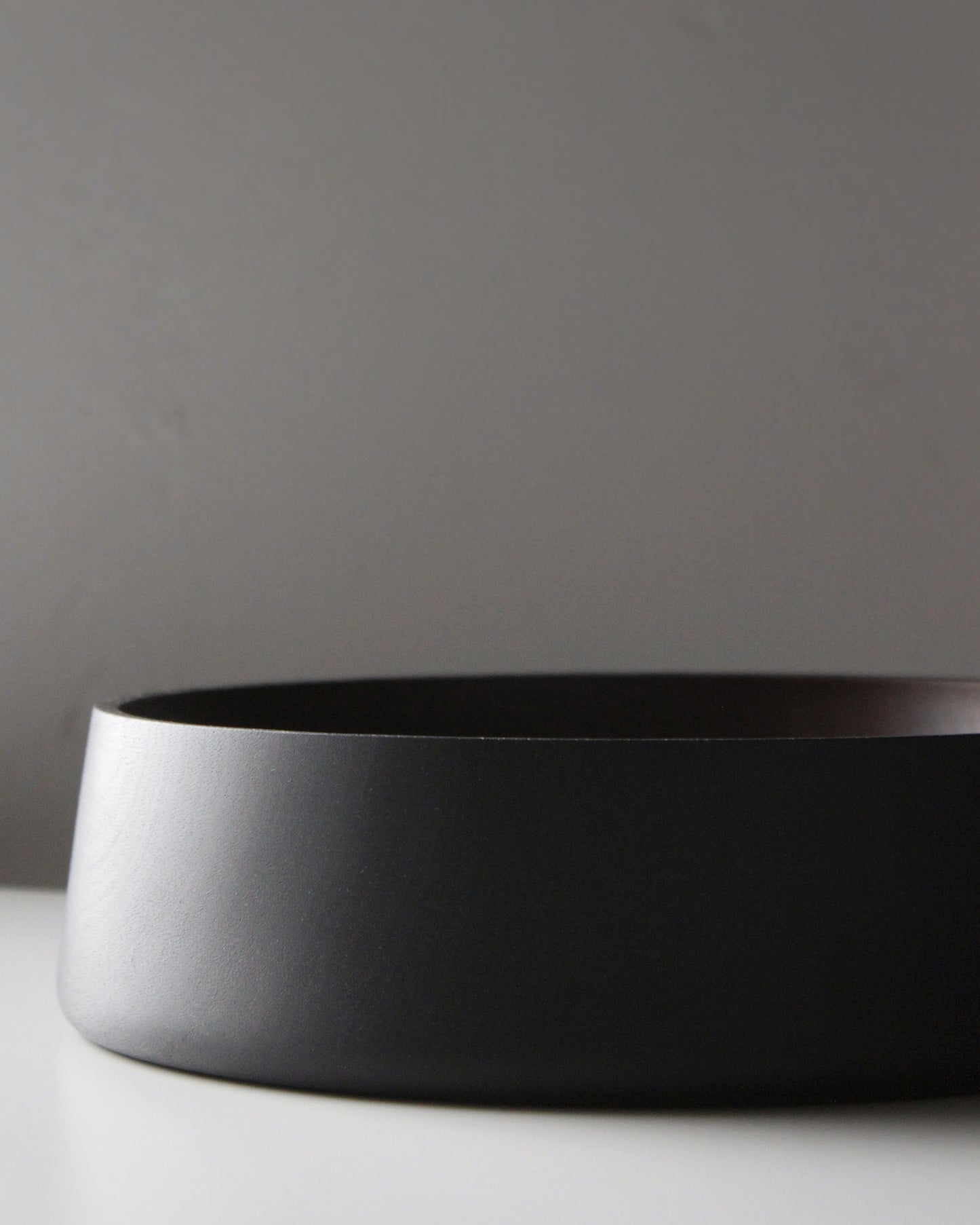 A208 Ebonized Sapeli Wood Centerpiece