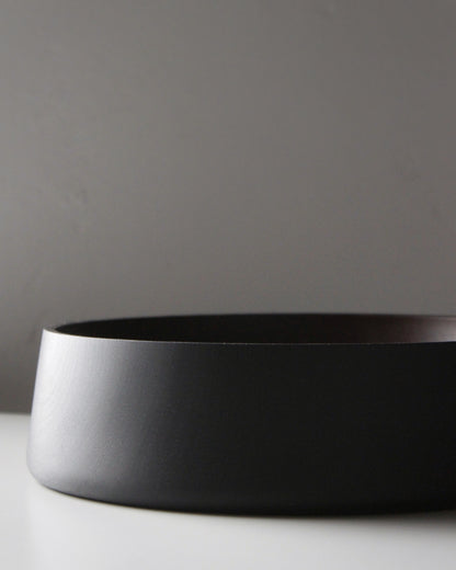 A208 Ebonized Sapeli Wood Centerpiece