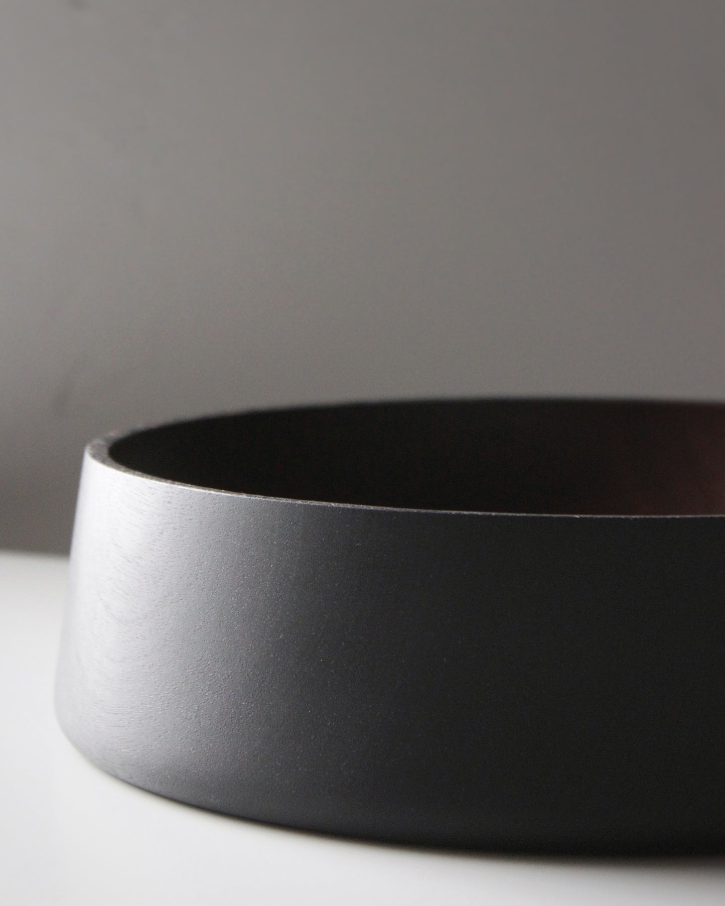 A208 Ebonized Sapeli Wood Centerpiece