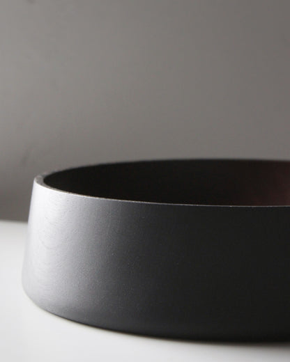 A208 Ebonized Sapeli Wood Centerpiece