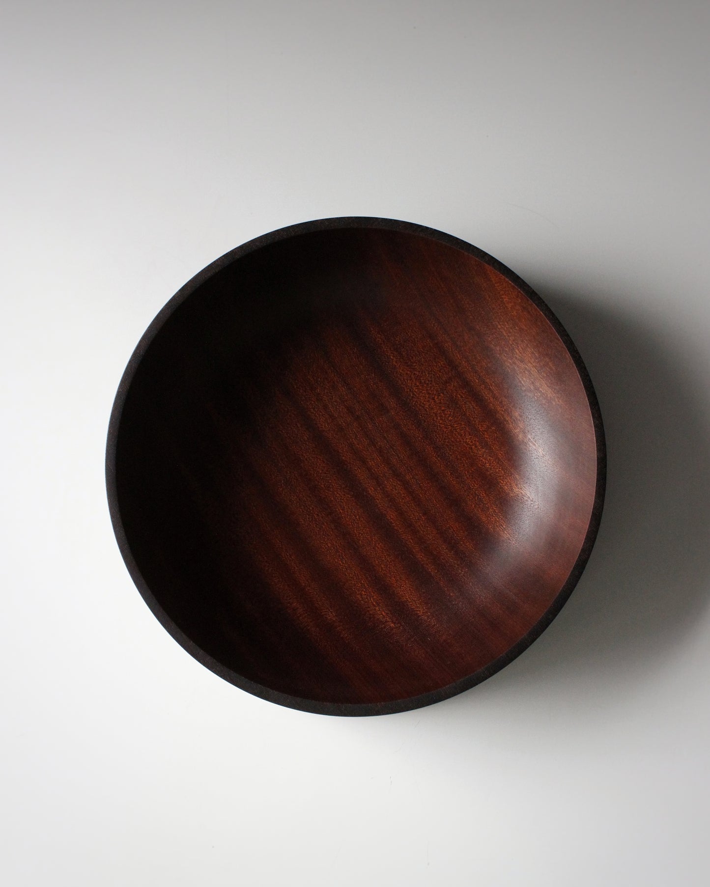 A208 Ebonized Sapeli Wood Centerpiece