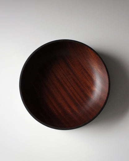 A208 Ebonized Sapeli Wood Centerpiece