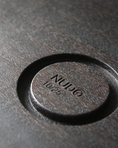 A208 Ebonized Sapeli Wood Centerpiece