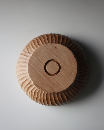 A215 Textured White Beech Wood Center