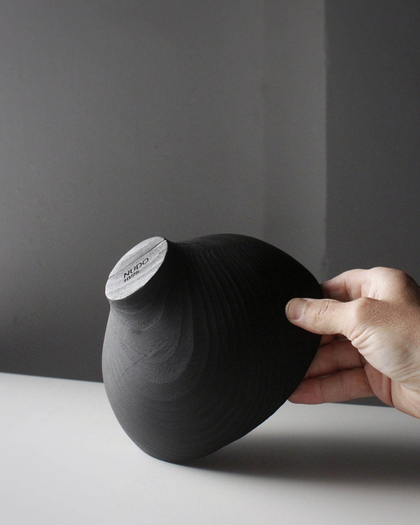 A204 Burnt White Beech Wood Bowl