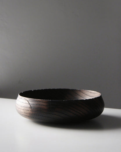 A212 Aged European Oak Wood Centerpiece