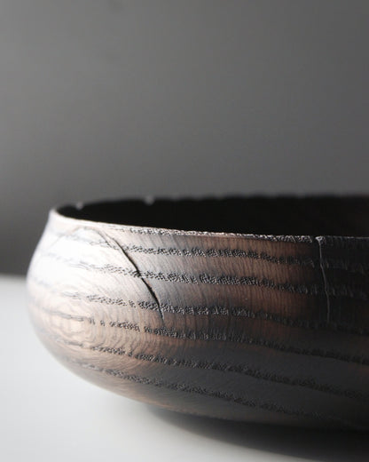 A212 Aged European Oak Wood Centerpiece