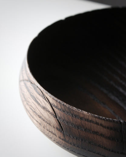 A212 Aged European Oak Wood Centerpiece