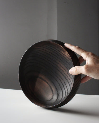 A212 Aged European Oak Wood Centerpiece