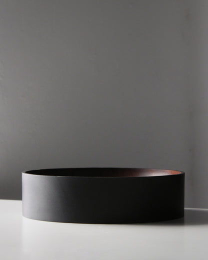 A227 Ebonized Sapeli Wood Centerpiece