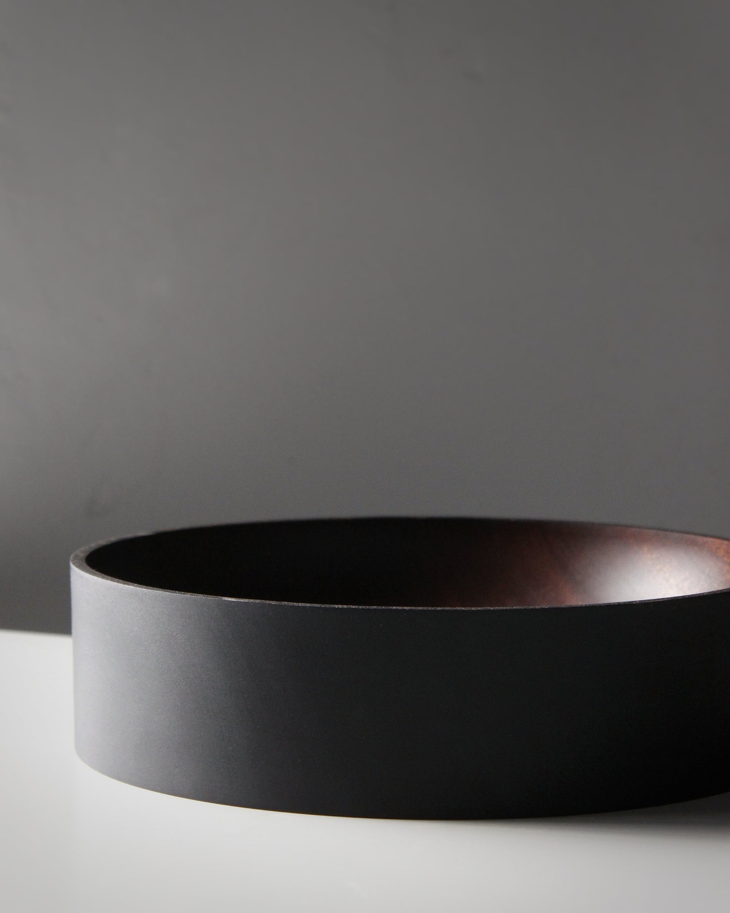 A227 Ebonized Sapeli Wood Centerpiece