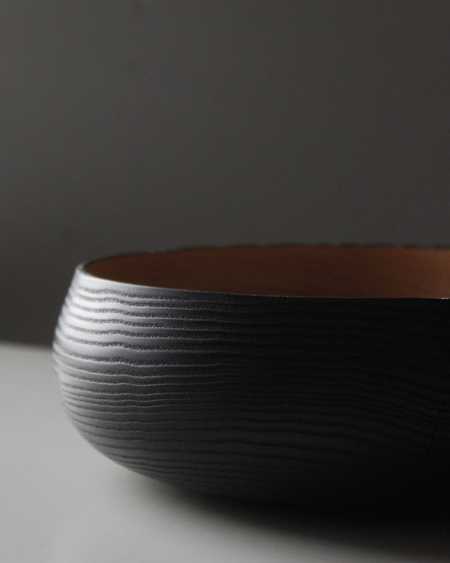 A239 Ash wood centerpiece with Yakisugui finish