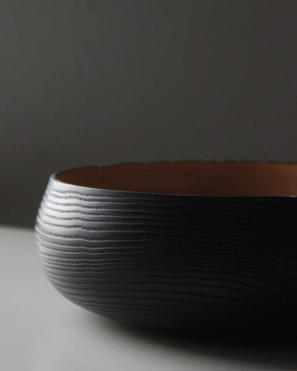 A239 Ash wood centerpiece with Yakisugui finish