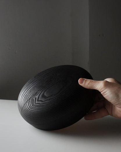 A239 Ash wood centerpiece with Yakisugui finish