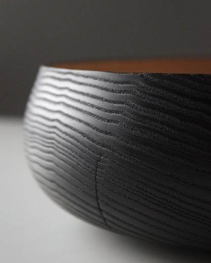 A239 Ash wood centerpiece with Yakisugui finish