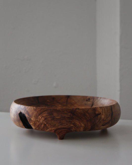 A166 Spanish Olive Wood Centerpiece